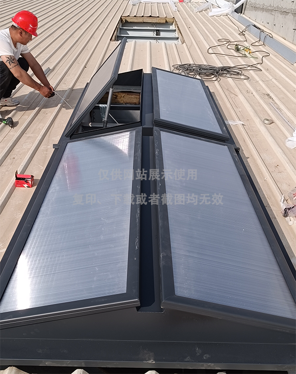 兰州王老吉生产车间叶城排烟天窗