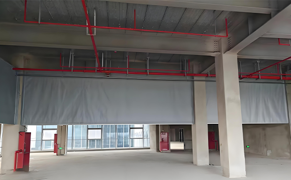 叶城防火布挡烟垂壁