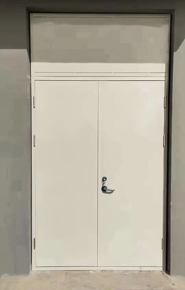 展览馆项目完成大跨度叶城防火门安装 展览馆项目完成大跨度叶城防火门安装